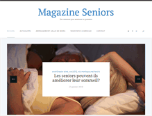 Tablet Screenshot of magazine-seniors.com
